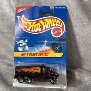 Hot Wheels Heat Fleet Series Peterbilt Tank Truck #3/4, card #539